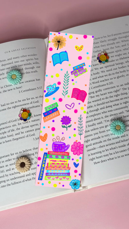 Stack of Books Bookmark