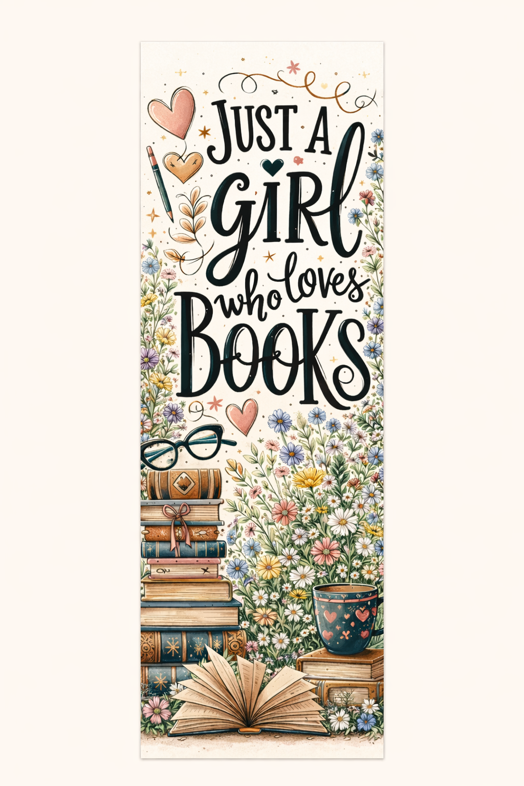 Just a girl who love booksBookMark