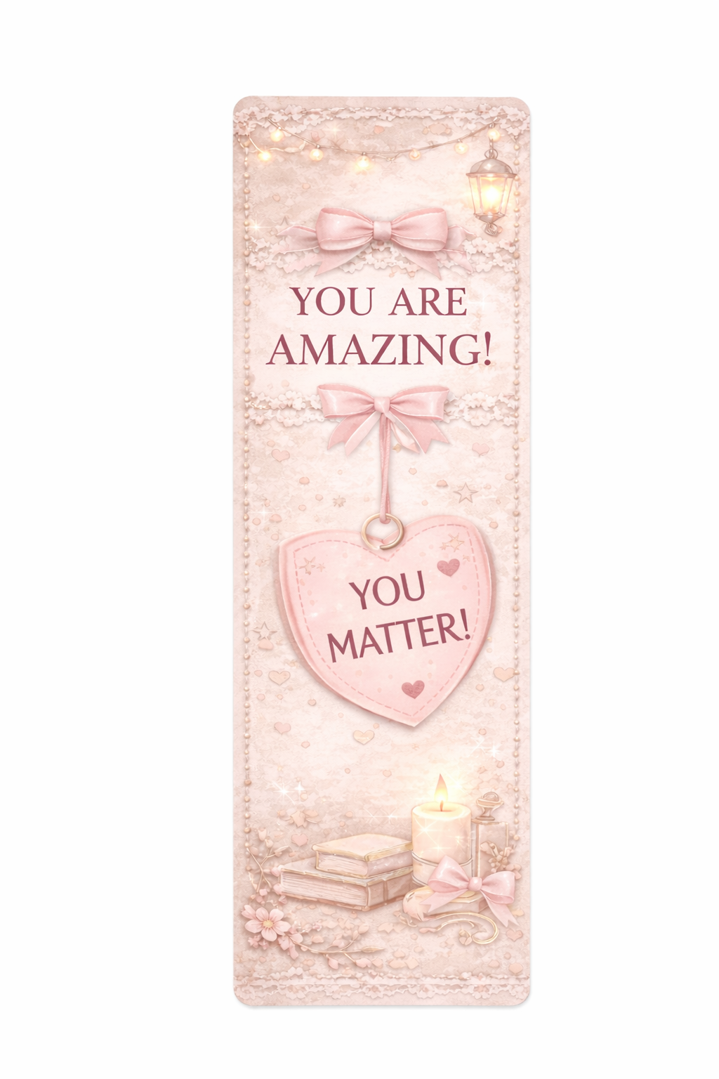 Bow Coquette Bookmark