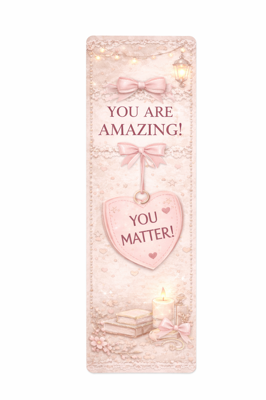 Bow Coquette Bookmark
