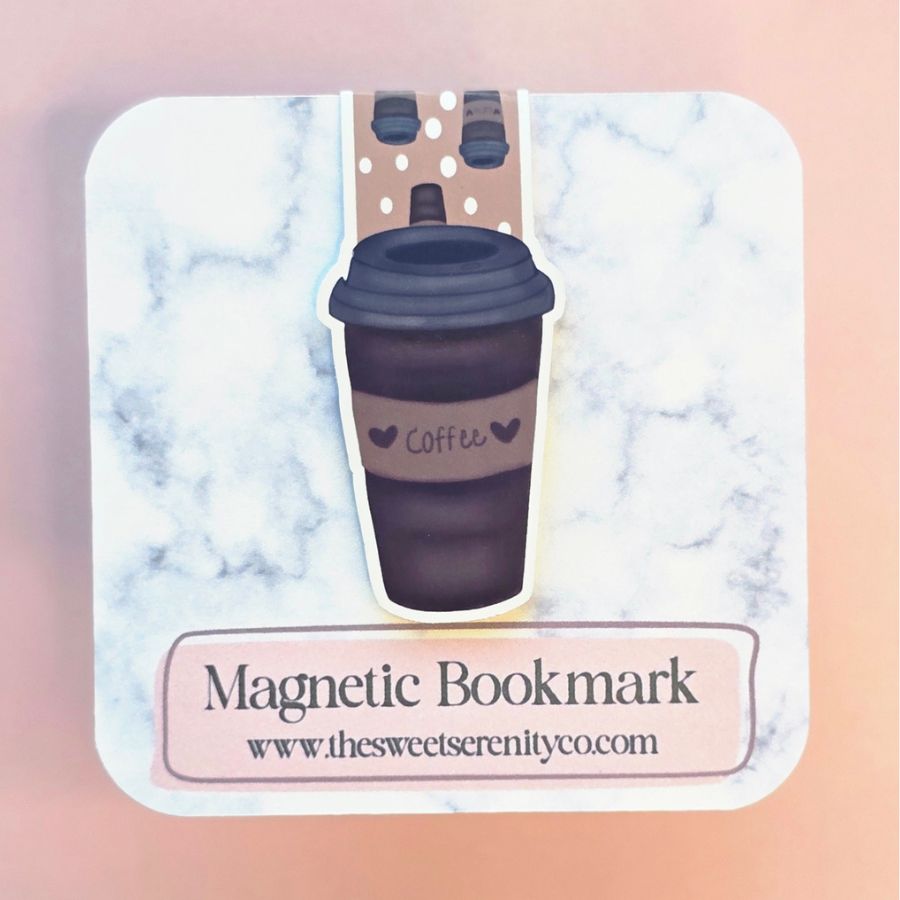 Coffee Magnetic Bookmark