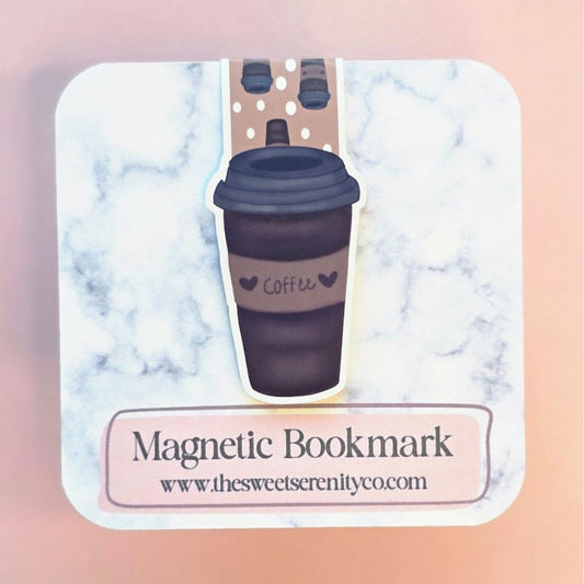 Coffee Magnetic Bookmark