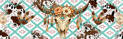 Cow Skull Book Mark