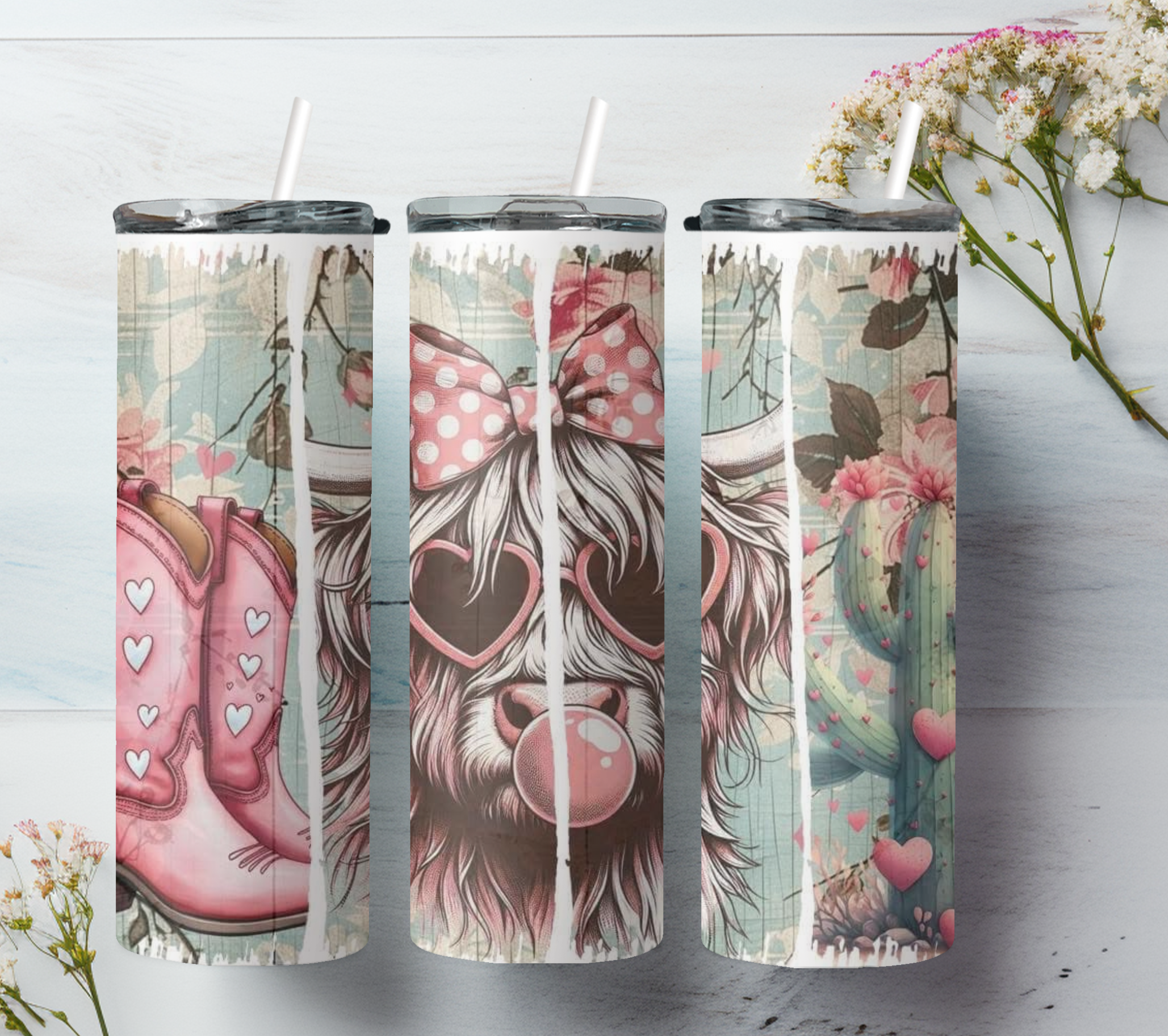 Highland Cow 20oz Tumbler!