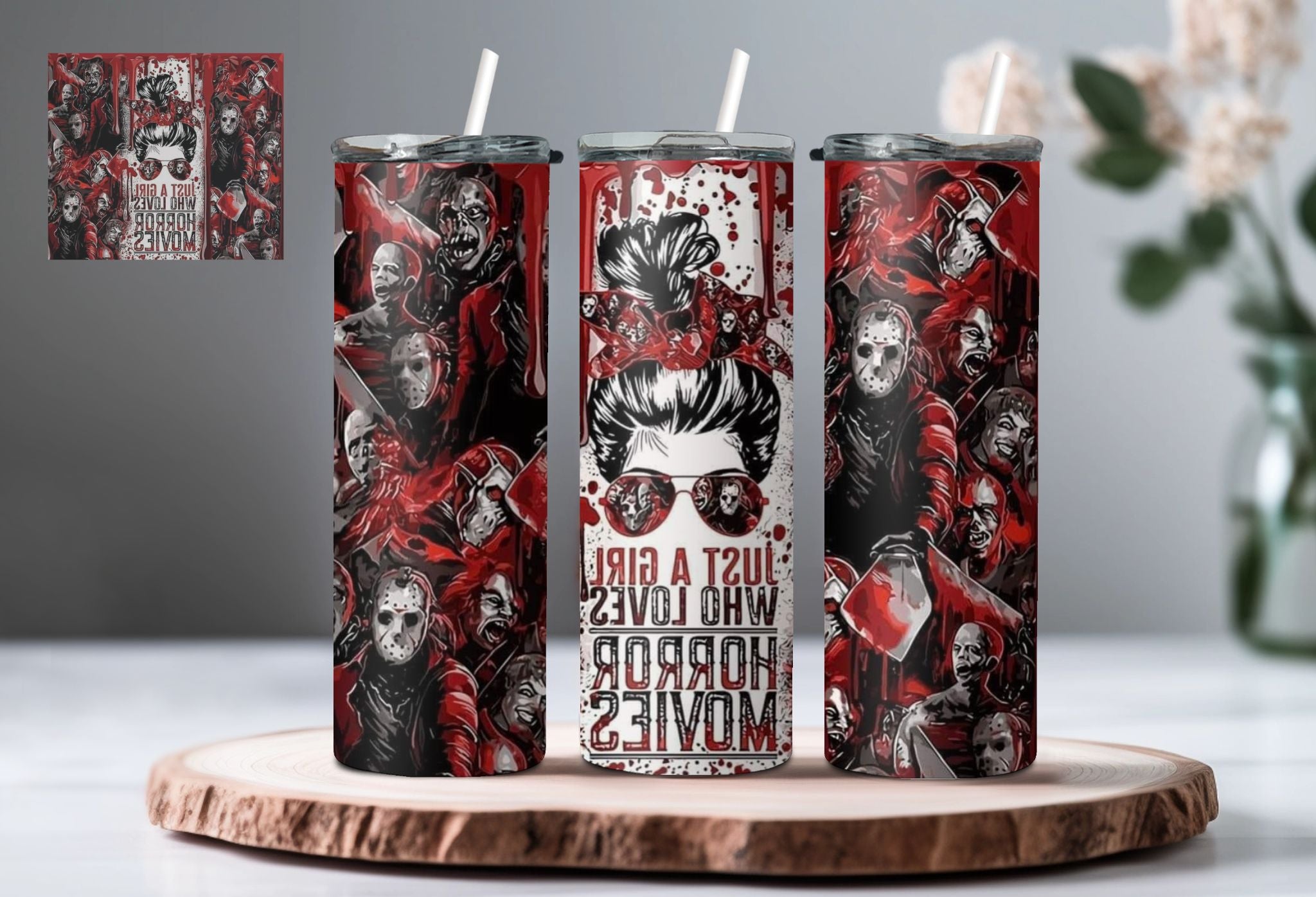 Horror Movies Tumbler