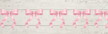 Pink Bow BookMark
