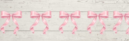 Pink Bow BookMark