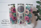 Dream Catcher and Succulents Tumbler