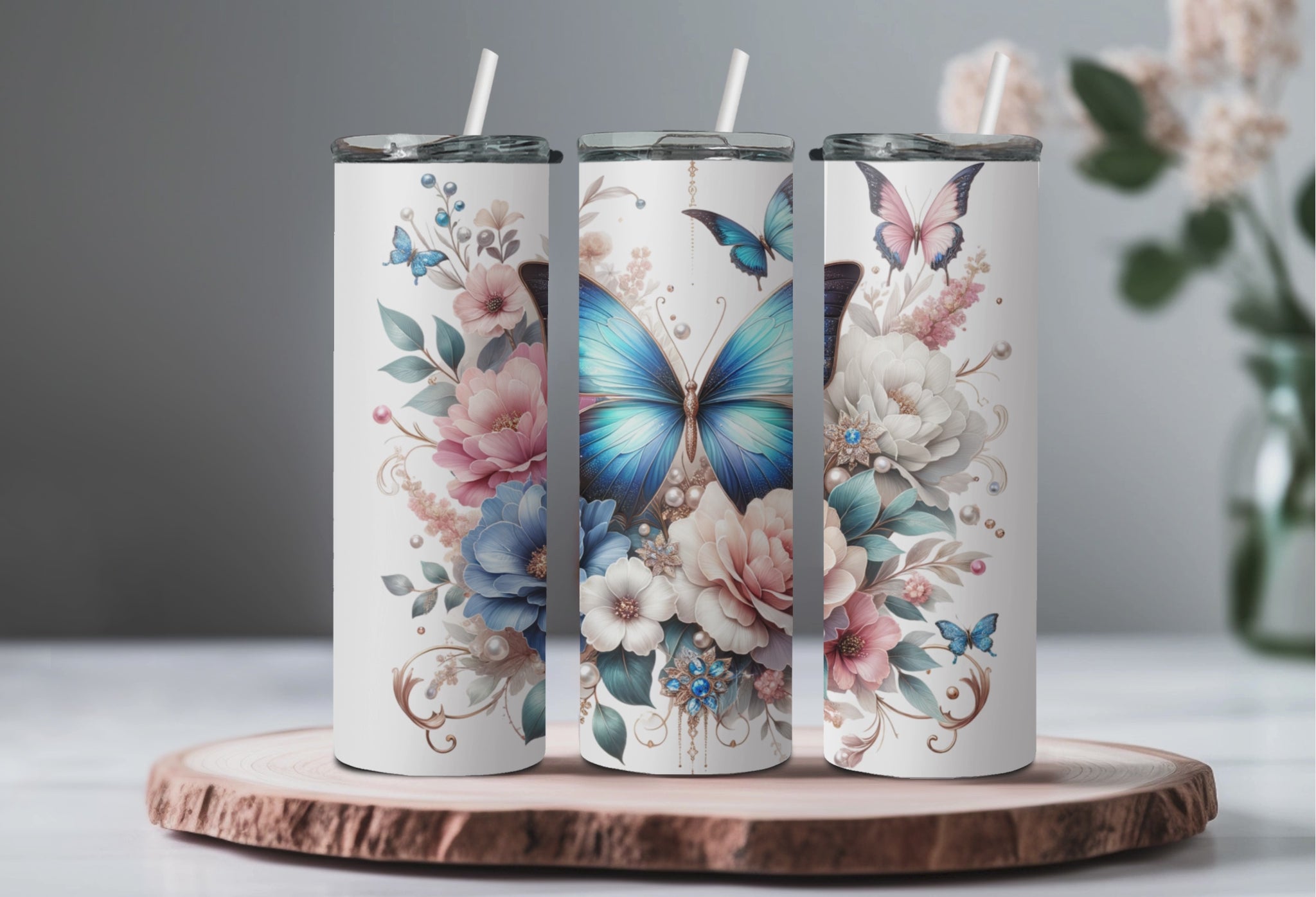 Butterfly Tumbler