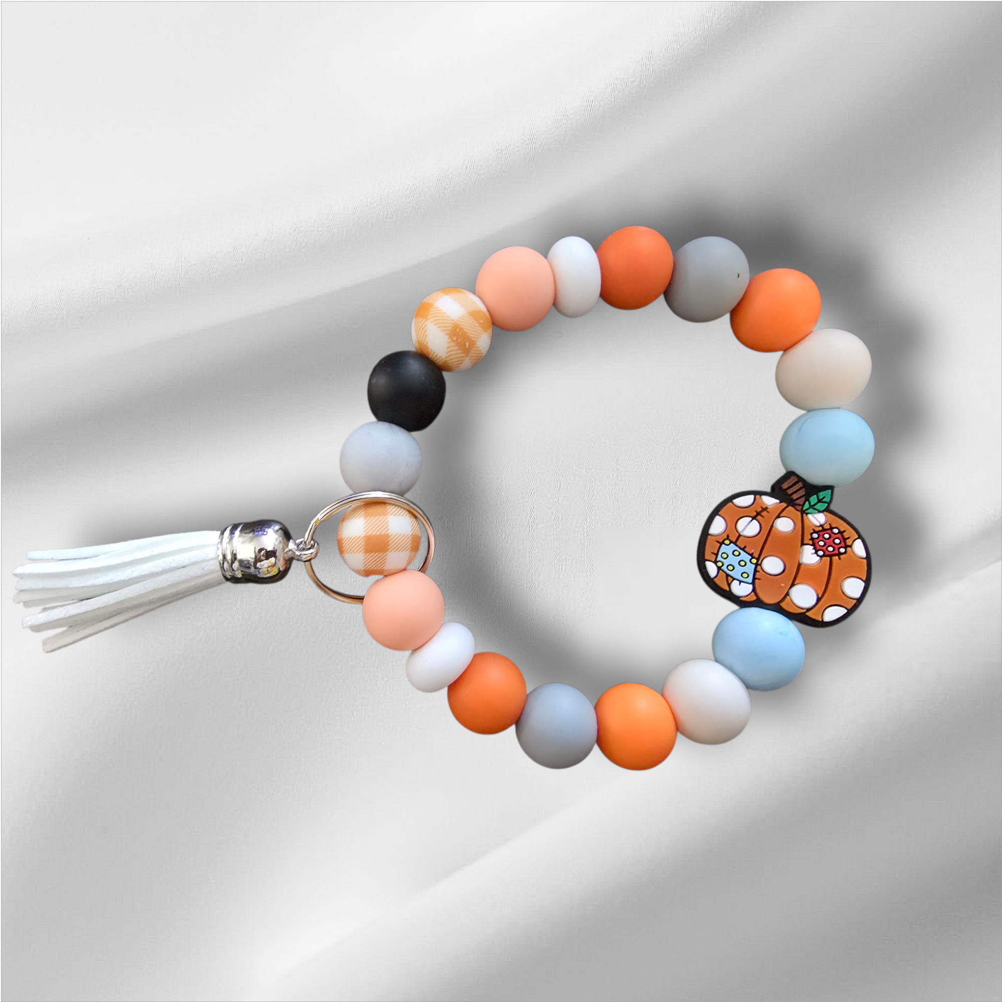 Patch pumpkin Keychain