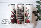 Rose Book Tumbler