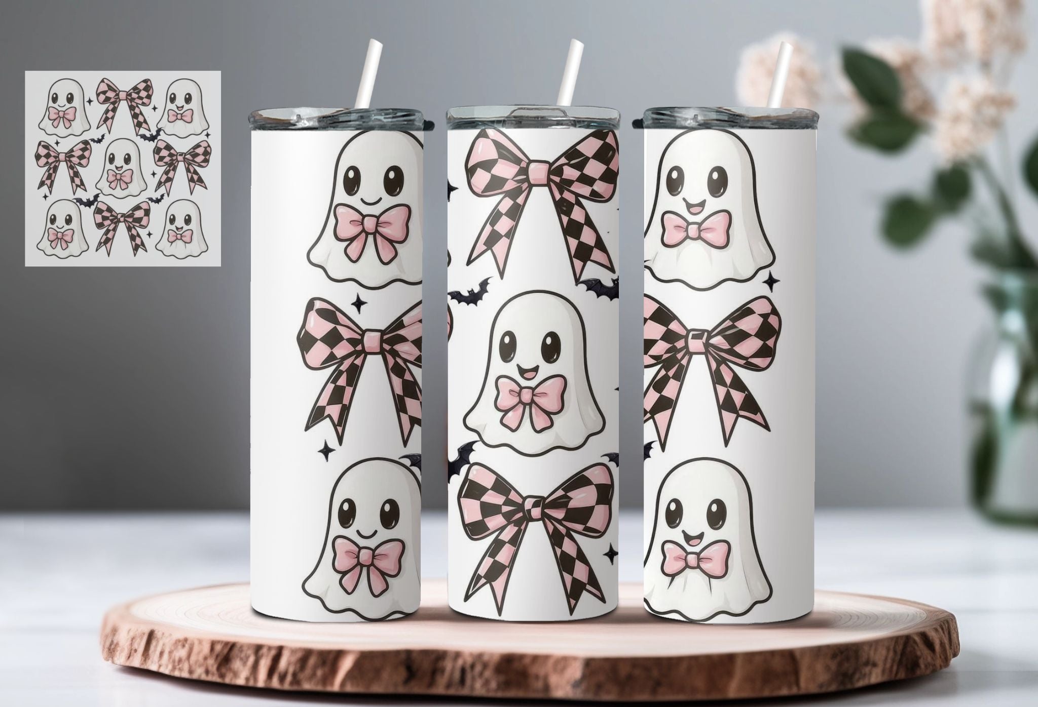 White Ghost Tumbler