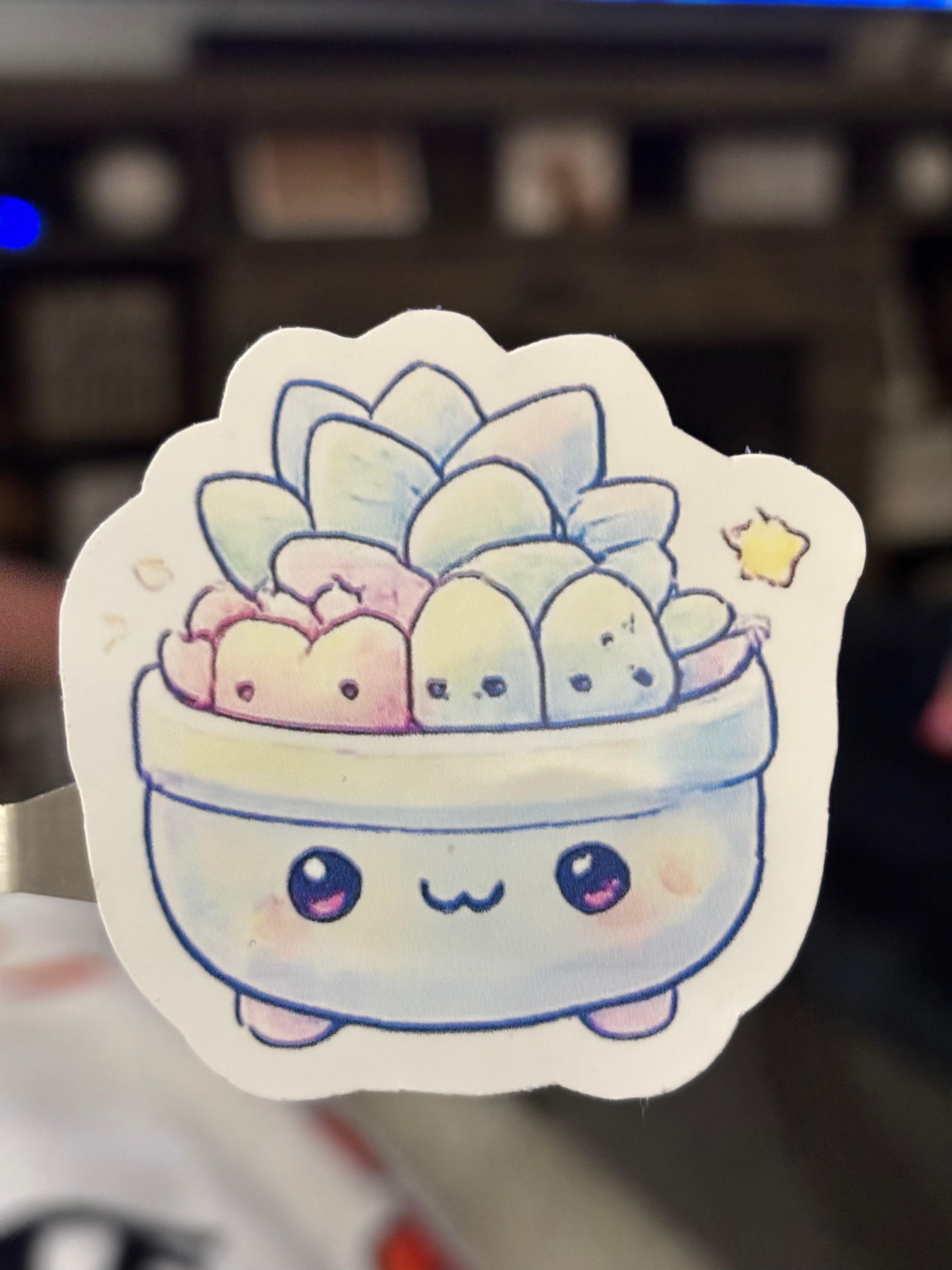 Succulent Plant 1 Sticker